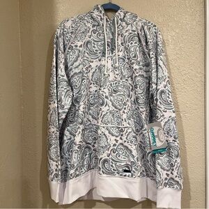 Hooey NWT Chaparral Swirly Paisley Design Drawstring Hoodie